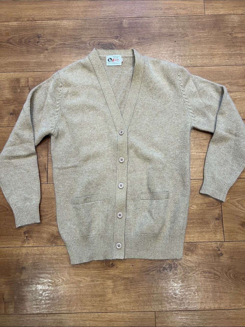 Vintage Kinson Rabbit Wool Cardigan